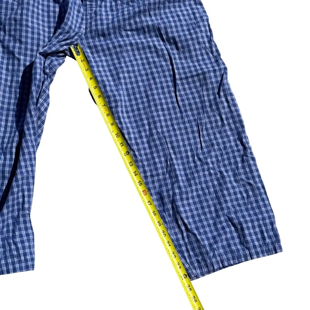 Polo Ralph Lauren Sleepwear Men's Plaid Cotton Pajama Pants Pony Large 30x24